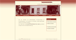 Desktop Screenshot of callidus-hausverwaltung.de